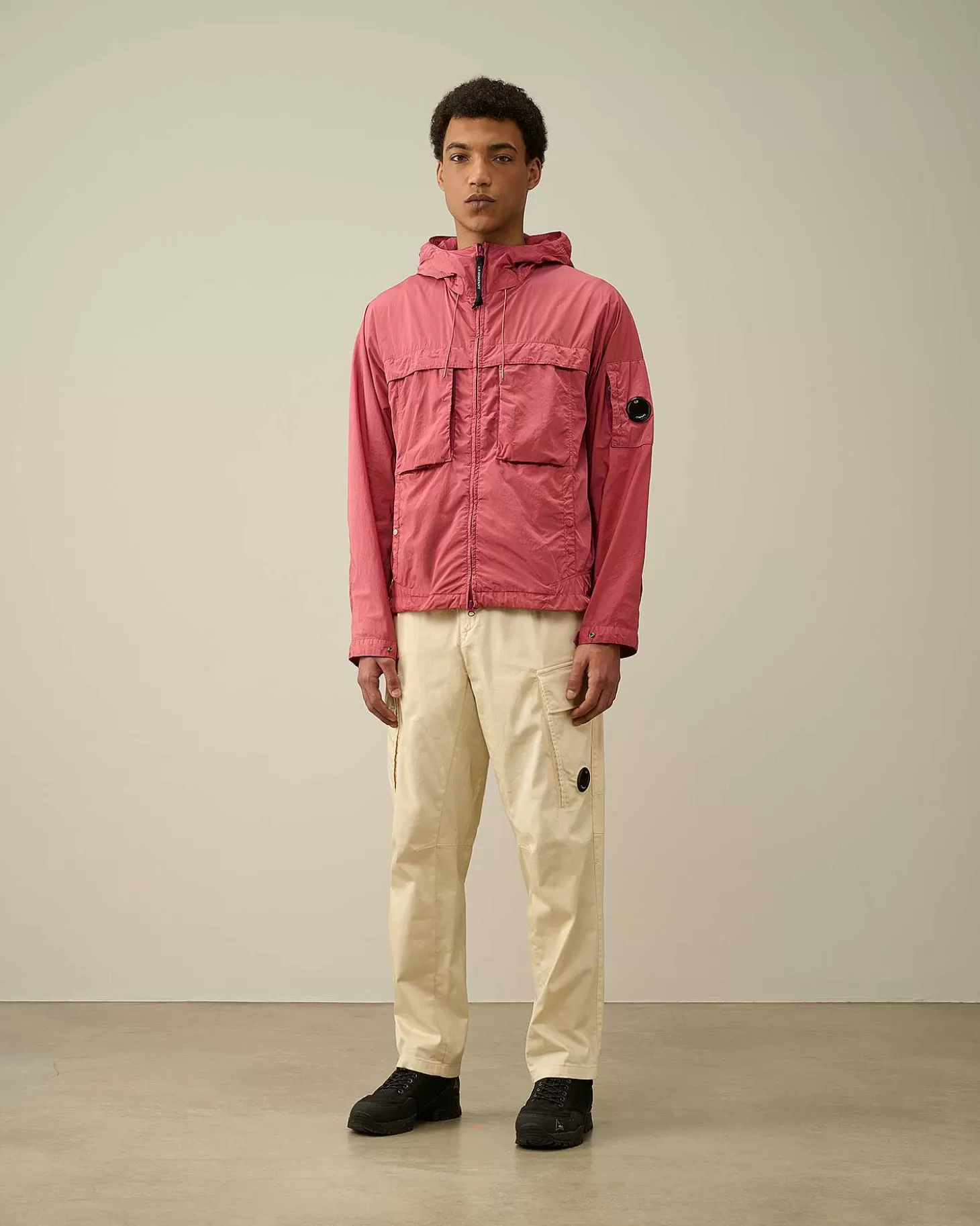 Shop Chrome-R Hooded Jacket Men Jacket & Coats