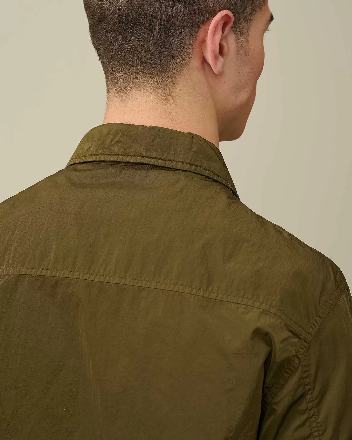 Fashion Chrome-R Pocket Overshirt Men Overshirt
