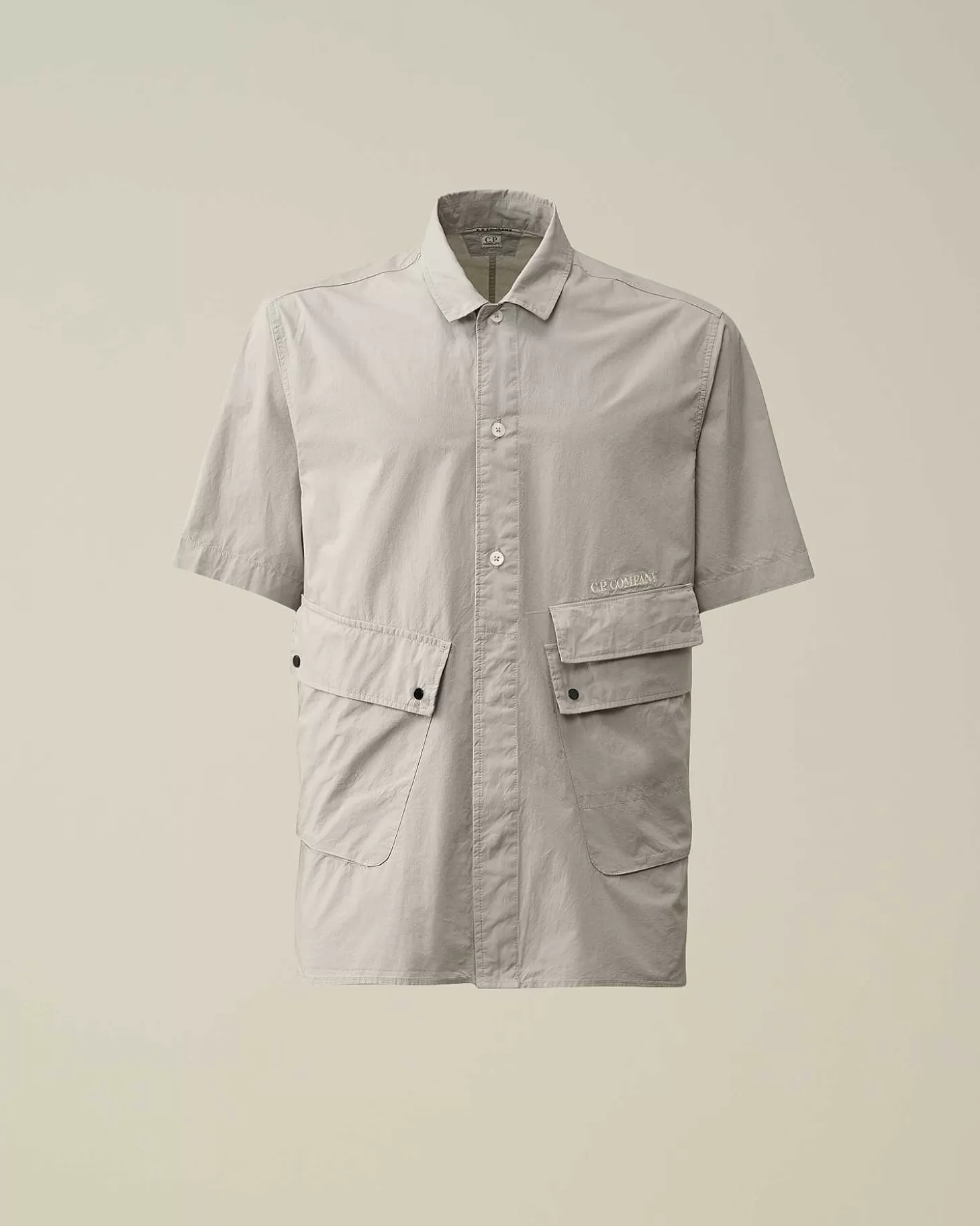 Store Cotton Popeline Pocket Shirt Men Shirt