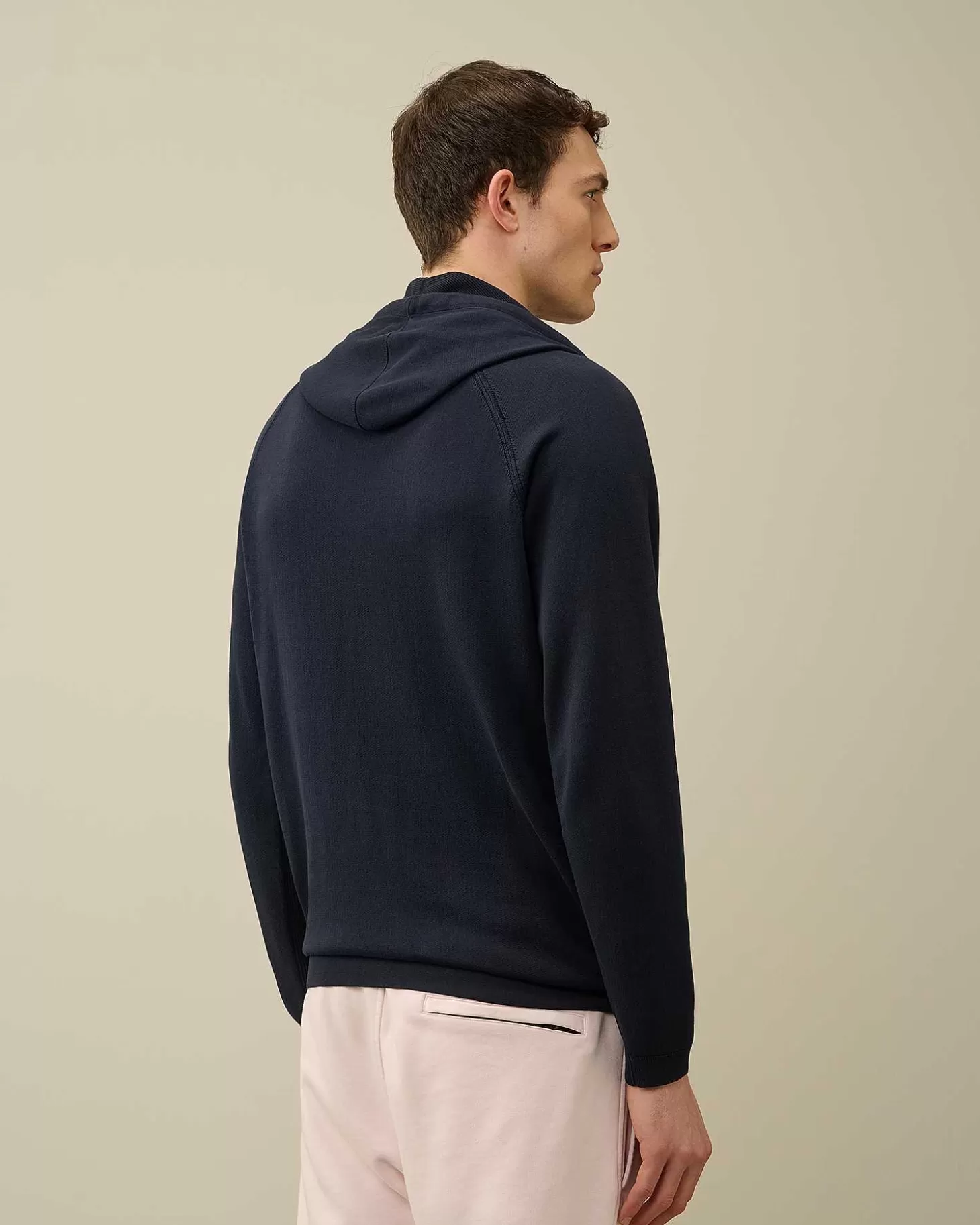 Best Sale Light Terry Knitted Hoodie Men Jumpers