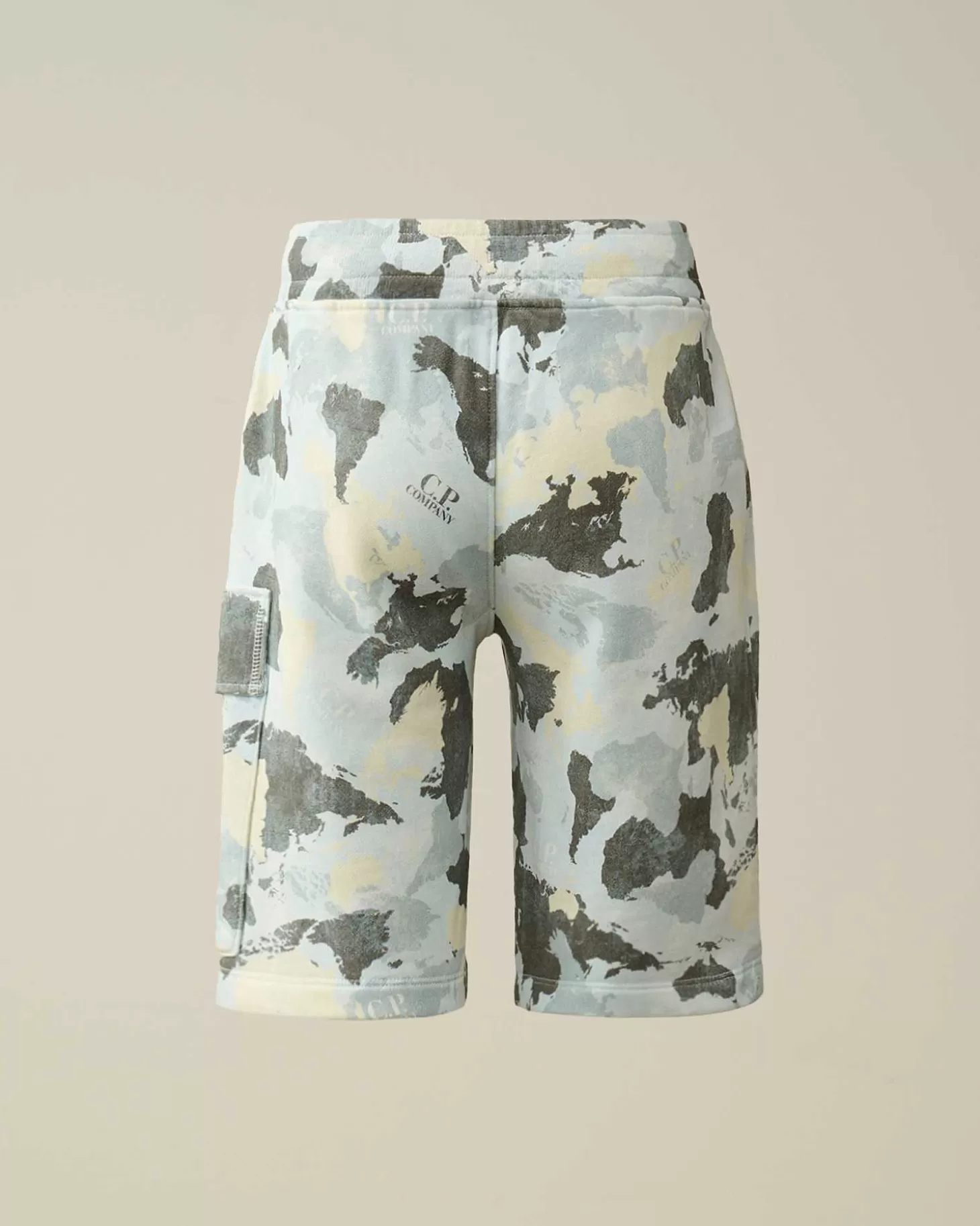 Hot U16 Diagonal Fleece Printed Cargo Shorts Kids Clothing 10-14